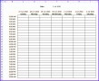 8 Excel Week Schedule Template