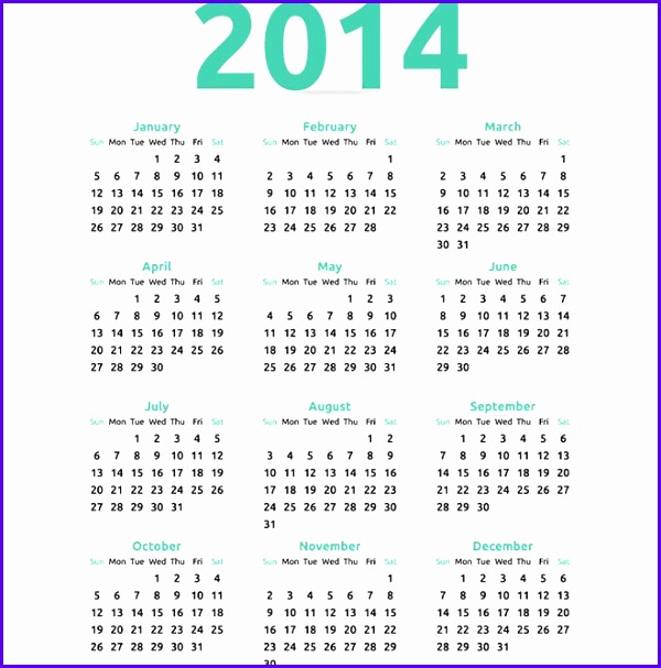 template of calendar 600607