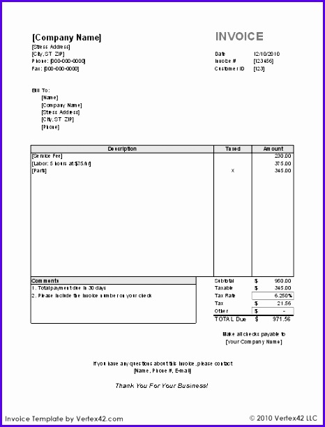 free invoice excel template Exolabogados 225f9 free invoice excel template 466612