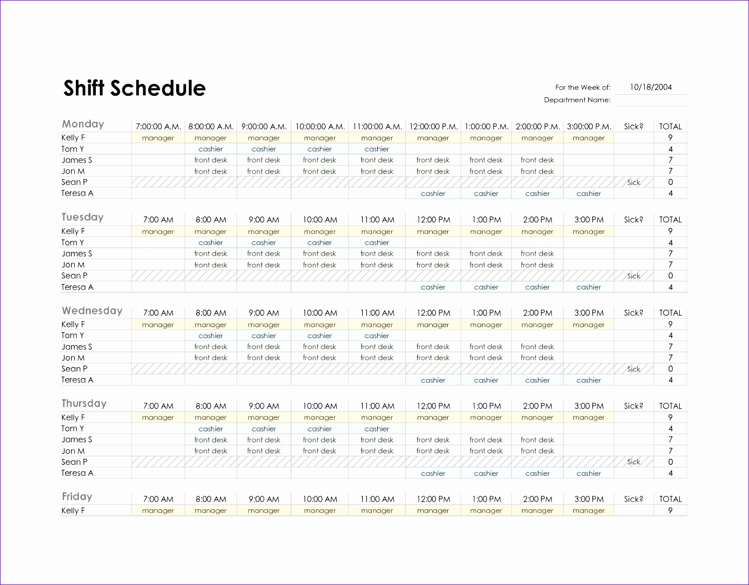 employee schedule template 2 15011173