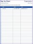 12 Sign In Sheet Excel Template