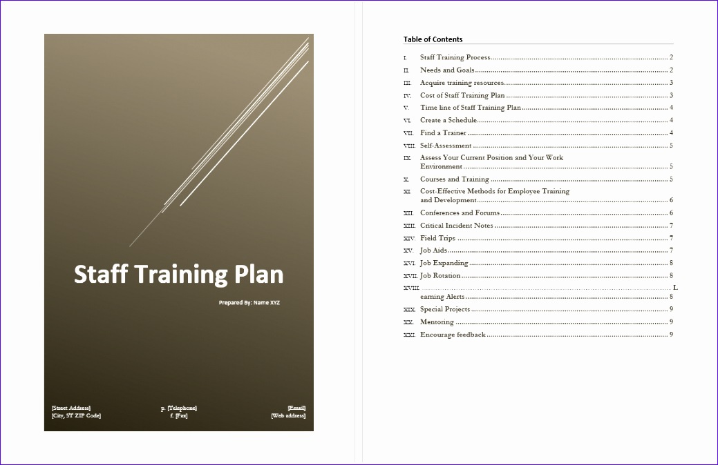 employee training calendar template 1039674