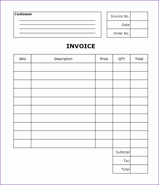 handyman invoice forms 1886 invoice templates