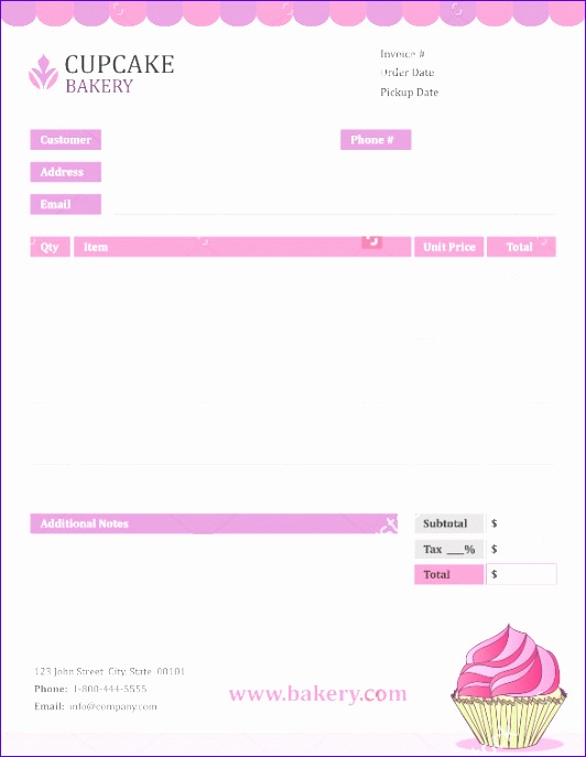 blank invoice template 532687