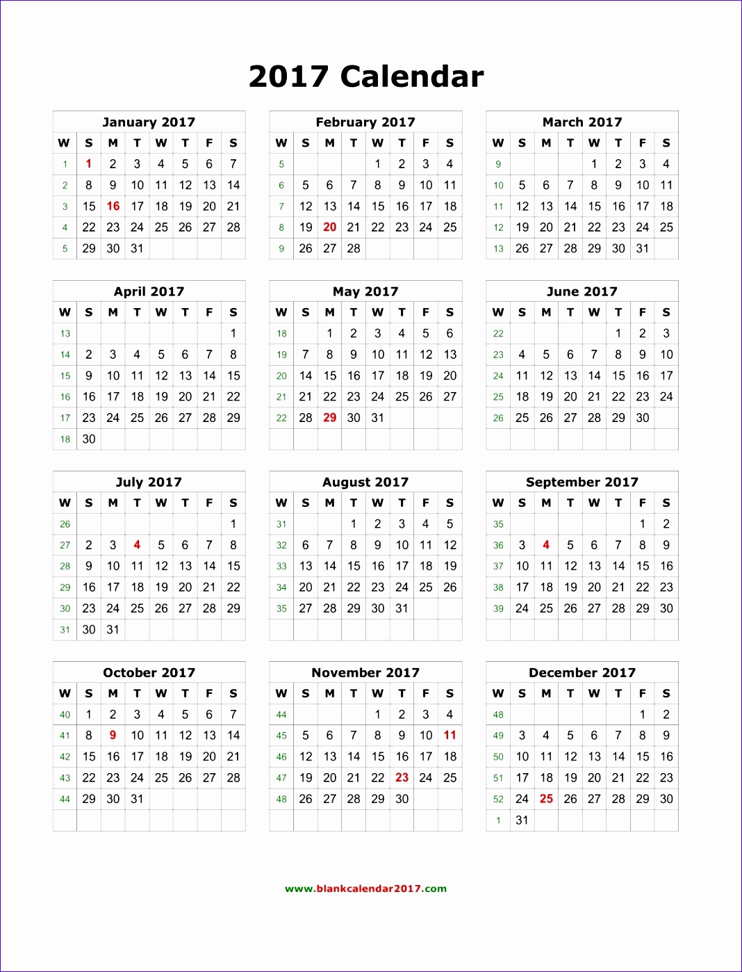 blank calendar 2017 example 17