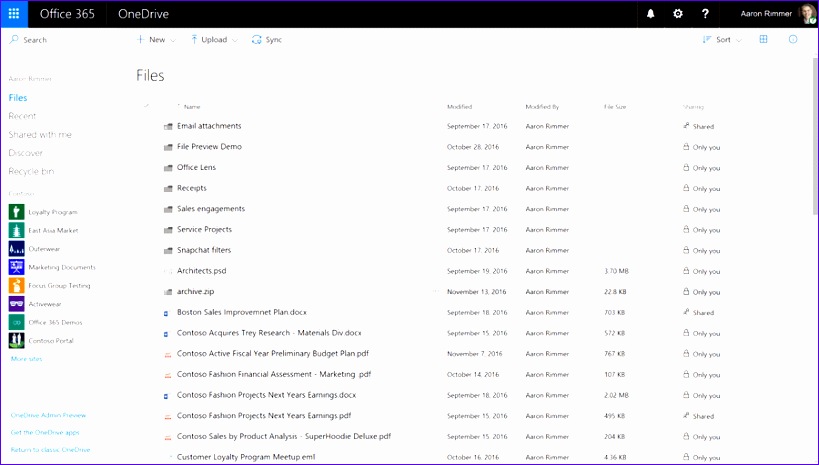 onedrive brings new file collaboration and management features to the enterprise 819465