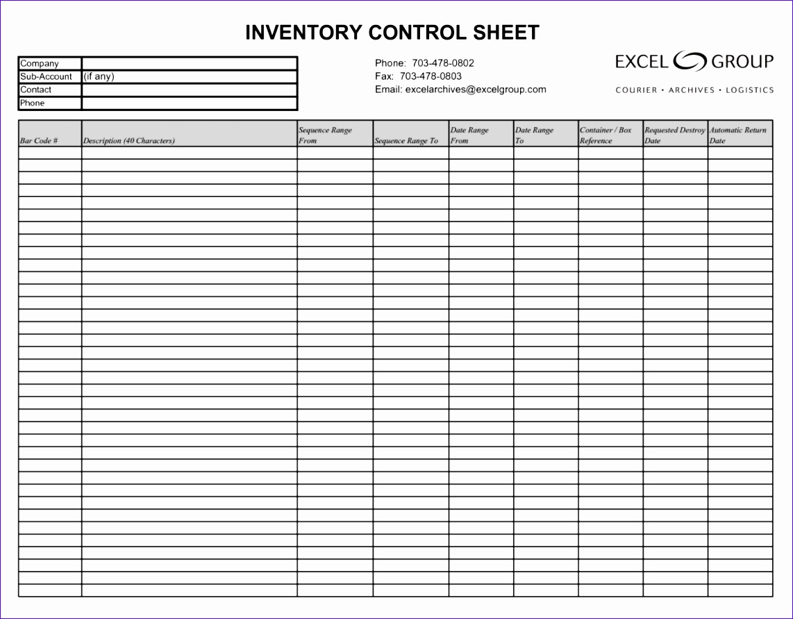 free inventory management template excel 1142892