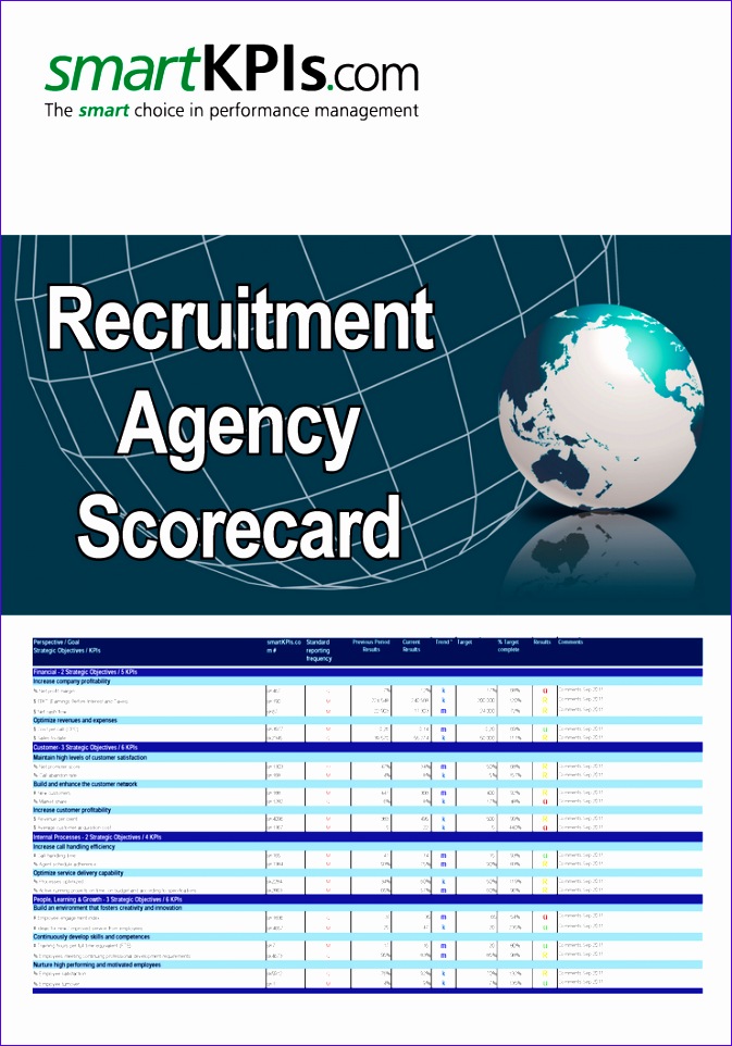 recruitment agency scorecard 673962