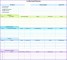 9 Vacation Itinerary Template Excel