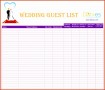 11 Wedding Guest List Template Excel