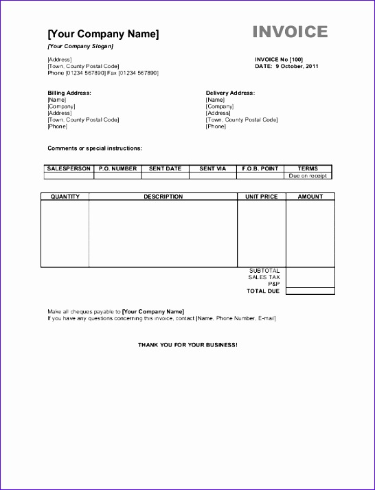 Paid Invoice Template Word 463n5 paid invoice template word 1876 546713