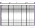 9 Weekly Plan Template Excel