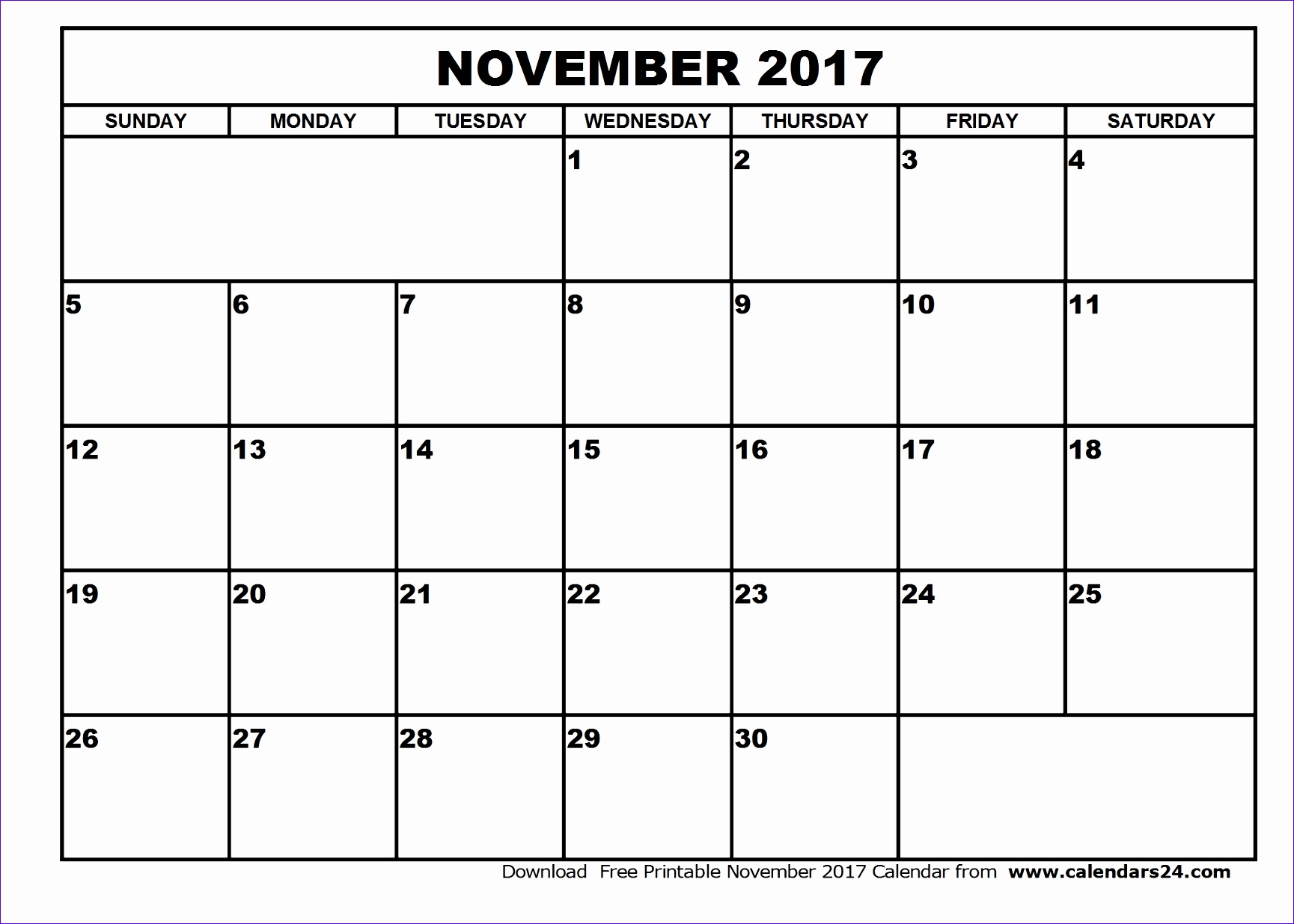 november 2017 calendar 2274