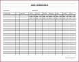 6 Work Schedule Templates Excel
