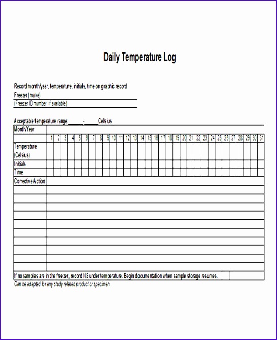 log template excel 546671