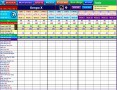 9 Workout Spreadsheet Excel Template