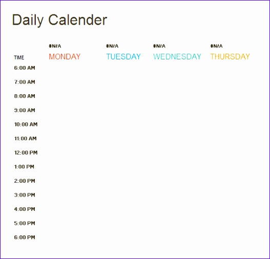 Weekly Calendar Template 16 Download Free Documents in 418t8 weekly calendar template 527506