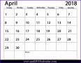 8 Calendar Excel Template 2018