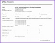 6  Day Planner Excel Template