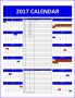 8 event Calendar Excel Template