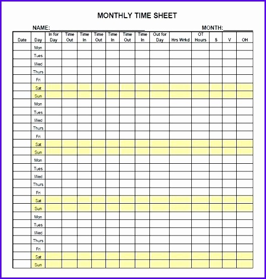 monthly timesheet template sample monthly template monthly timesheet template excel uk 527552