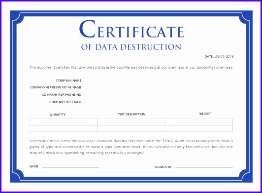 excellence award template