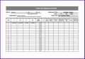 10 Excel attendance Template