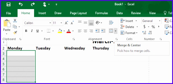 How to Make a Calendar Template in Excel Excel Calendar Template 3 670x321 609295