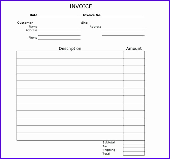 mercial invoice excel mercial invoice 546511