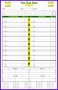 8 Baseball Lineup Excel Template
