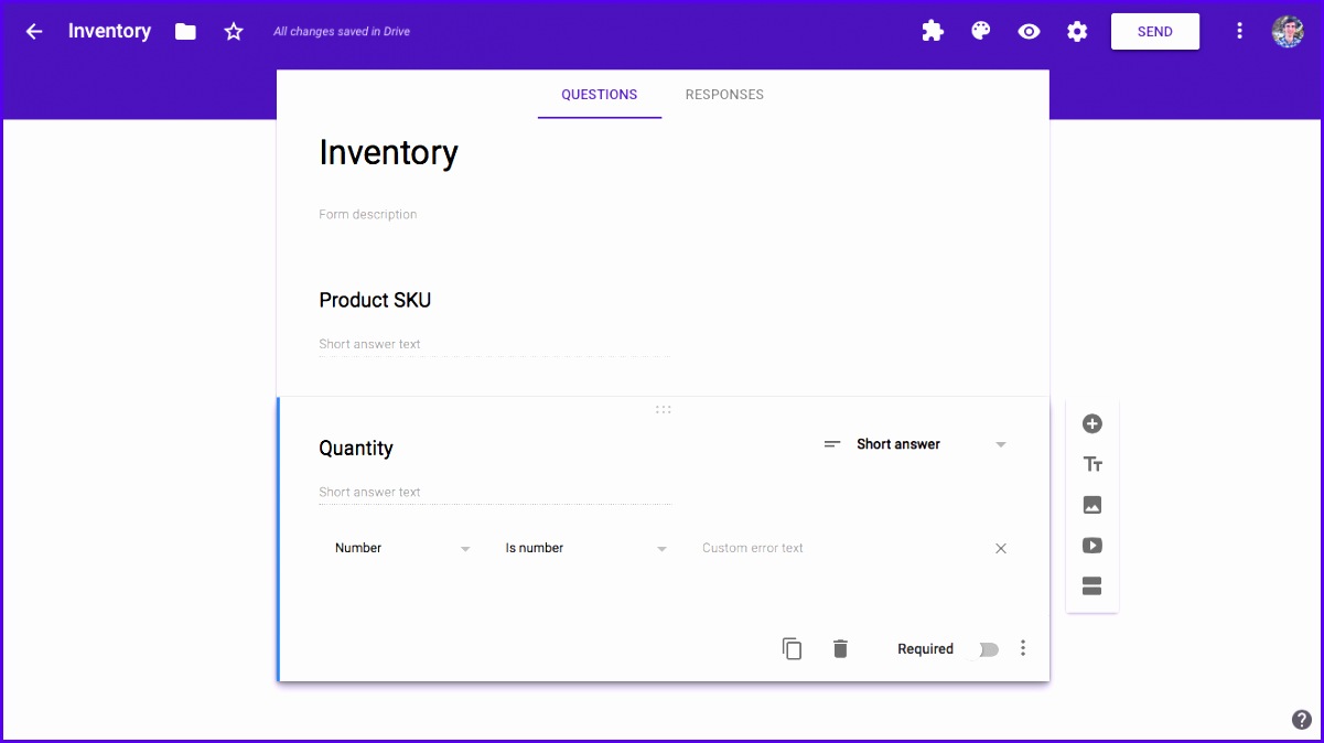 Add and Remove Inventory with a Google Sheets Form