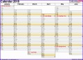 8 Microsoft Excel Calendar Templates 2018