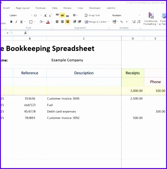 Full Size of Spreadsheet Template how To Use A Simple Excel Bookkeeping Workbook Youtube 8 558564