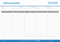 Travel Log Book Template