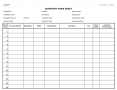 Bar Inventory Format