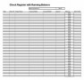 Checkbook Ledger