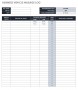 Travel Log Sheet