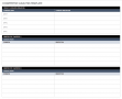 Business Budget Forms Templates