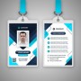 Free Vertical Name Badge Template