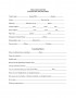 Intake Form Template