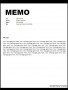 Memo Templates