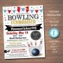 Bowling Fundraiser Flyer Template