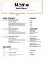 Internship Resume Template Word