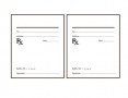 Prescription Pad Template