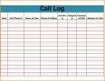 Phone Call Tracker Template