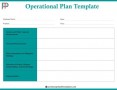 Operational Plan Template