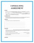 Consulting Agreement Template Word