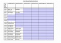 Interview Schedule Template