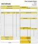 Free Estimate Template