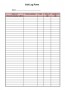 Template For Call Log